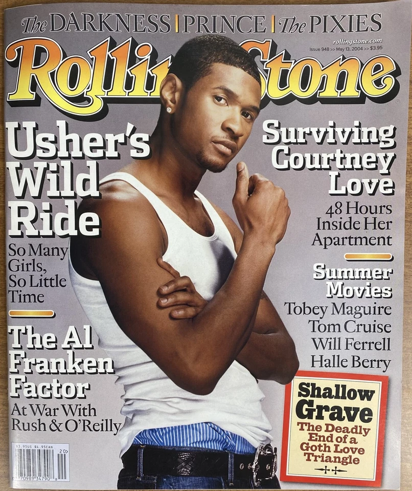 Rolling Stone Magazine May 13, 2004 - Usher Cover - Pop Culture Collectible! - Image 1 of 3