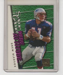 DREW BLEDSOE 1995 Skybox Impact MORE ATTITUDE #F14 NEW ENGLAND PATRIOTS - Picture 1 of 1