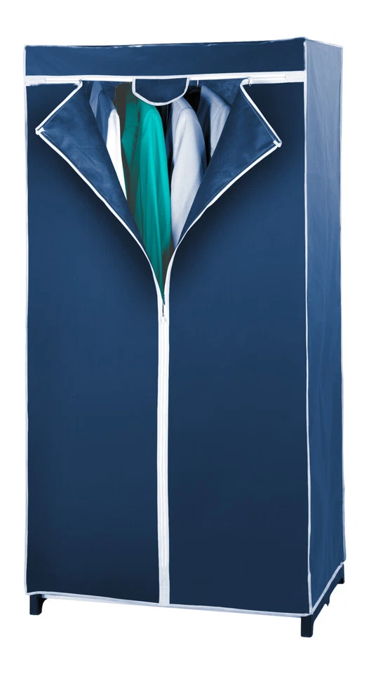 WENKO Kleider Schrank AIR Garderobe Aufbewahrung Kleidung Textil Wäsche Zimmer - Bild 1 von 4