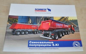 Remolque de volteo Schmitz Cargobull S.KI compañía camión folleto prospecto RU - Imagen 1 de 12