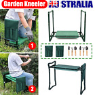 Heavy Duty Garden Kneeler Seat Thickend Soft Eva Pad Foldable Garden Stool Pouch