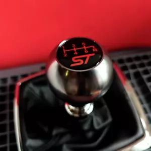 GUNMETAL 6S SHORT BALL SHIFT GEAR KNOB for FOCUS MK2 MK3 MK4 FIESTA MK7 MK8 ST R - Picture 1 of 6