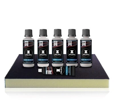 30ml Auto Leder Reparatur Set "L" Schwarz – Lenkrad - Lederfarbe & Flüssigleder - Bild 1 von 4