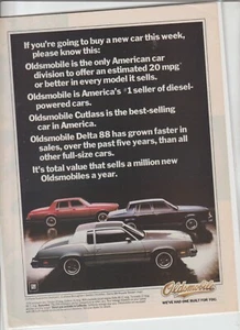 Original 1980 Oldsmobile Magazin Anzeige - Bild 1 von 1