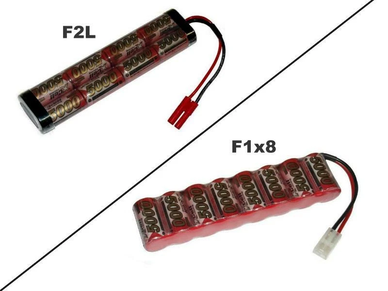 Hochstrom RC Akku XCell SCR 9.6V5000 mAh /mehrere Optionen... - Bild 1 von 1