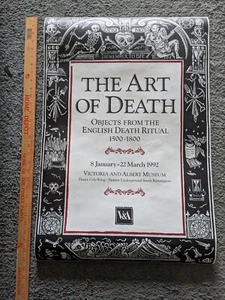 The Art of Death Poster English death ritual Objects Victoria and Albert Museum - Picture 1 of 5