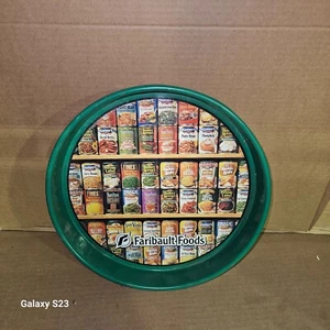 VINTAGE Faribault foods collectible food serving tray. - Picture 1 of 5