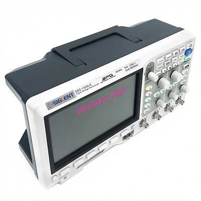 SIGLENT SDS1104X-E Super Phosphor Oscilloscope 4-channel 100 MHz 1 GSa/s 14 MB - Image 1 of 4