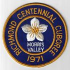 1971 Richmond Centennial Cuboree Morris Valley Org Bdr. (Glue On Back) [Q-1285]