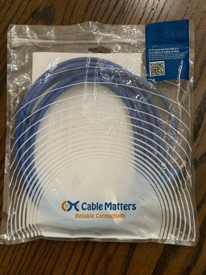 15FT High Speed 5Gbps USB 3.0 A male to Micro B male Data Sync cable Blue NEW! - Image 1 of 3