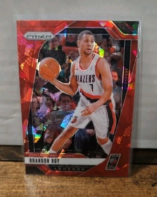 2024-25 Panini Prizm - Legends Brandon Roy #271 Red Ice Prizm - Image 1 of 2