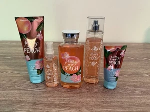 Bath & Body Works Pretty as a Peach - verschiedene Lotion/Spray/Body Wash - 5 Stück - Bild 1 von 8