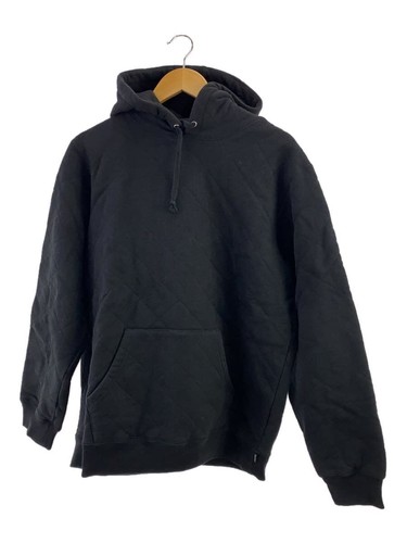 Supreme Felpa con Cappuccio M Cotone Nero Tinta Unita