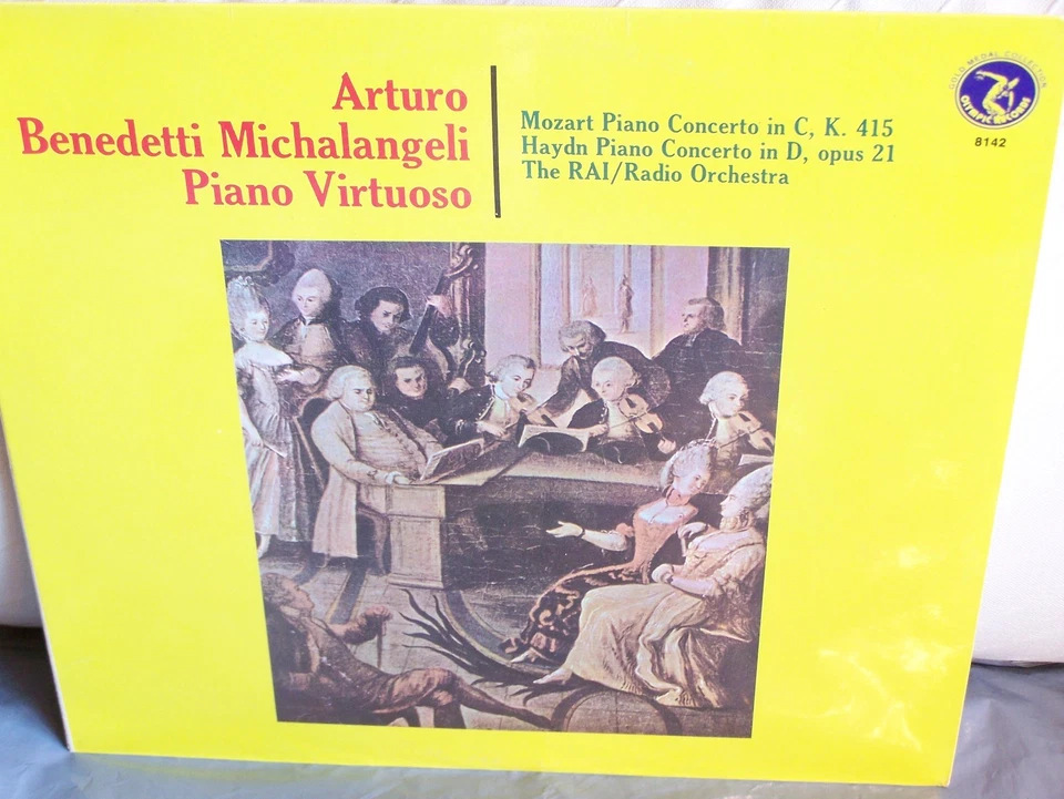 Arturo Benedetti Michelangeli Mozart Haydn Piano Concerti Olympic STILL SEALED! - Image 1 of 2