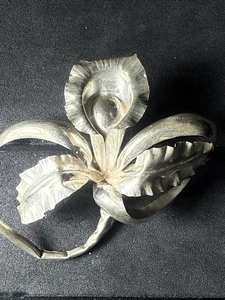 Vintage Silber Brosche - Vintage Blumenbrosche aus Mitleid - 925 - Unikat - schön! - Bild 1 von 5