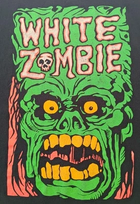 White Zombie Get Up And K**L  Vintage T-shirt Size M **Cutoff Sleeves** - Image 1 of 4