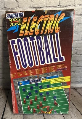 Juego de Fútbol Eléctrico Snickers Shock Zone 1997 Tudor 6071 Completo BONITO De Colección Foto 1 de 4