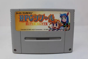 RPG Maker Super Dante Nintendo Super Famicom SFC Japanese Cartridge Only - Picture 1 of 2