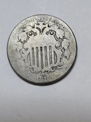 1876  Shield Nickel CHEAP !!! - Image 1 of 4