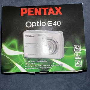 Pentax Optio E40 8.1MP Compact Digital Camera. New unwanted gift.  - Picture 1 of 16