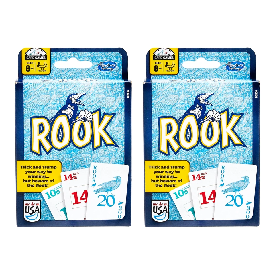 2 x Juego de Cartas ROOK B0966 (Hasbro Gaming) Foto 1 de 1