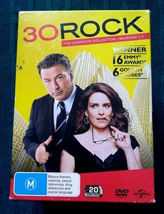 30 ROCK - THE COMPLETE COLLECTION- SERIES 1-7 - DVD, 20-DISC BOX SET- REGION- 4 - Picture 1 of 4