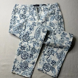 Pantalones de jean de algodón Charter Club para mujer talla 10 verano vacaciones casa núcleo - Imagen 1 de 11