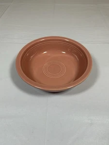 Fiestaware Peony Pink 6 7/8 inch Classic Rim Cereal Bowls 19 oz. Homer Laughlin - Picture 1 of 3