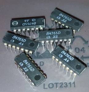 6pcs B4765D QUAD BIPOLAR OPV RFT HFO DIP14 = TAA4765A - Picture 1 of 2