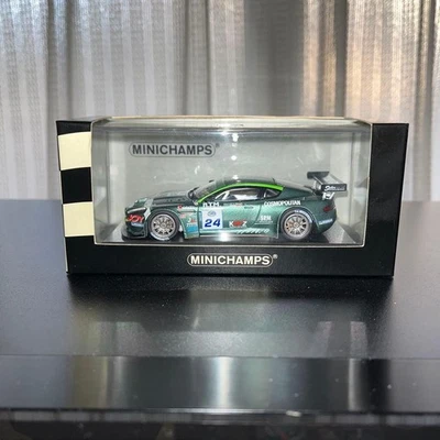 Minichamps 1/43 Aston Martin DBR9 modelo de coche de carreras exhibición coleccionable Foto 1 de 4