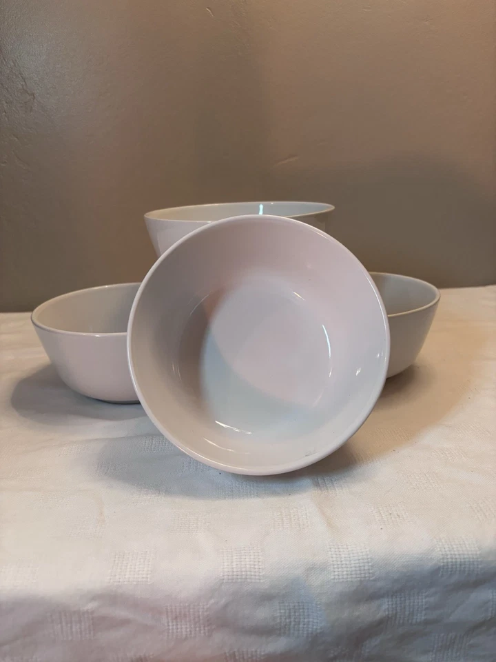Juego de 4 cuencos de porcelana blancos de 5,5" Ikea of Sweden 12011-1 Foto 1 de 4