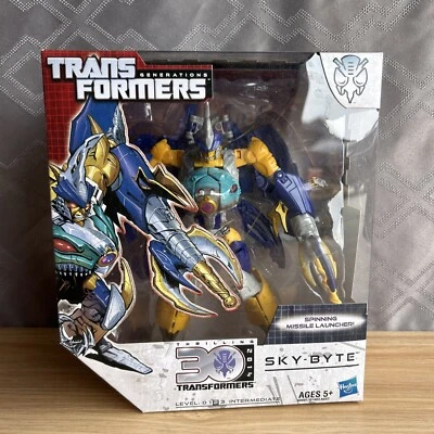 Transformers Generations SKY-BYTE Predacon Thrilling 30th Anniversary 2014. NEW! - Image 1 of 4