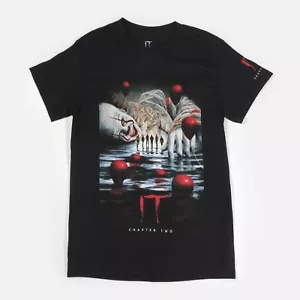 IT Chapter 2 T-Shirt Official Movie Horror Halloween Pennywise Clown Tee NEW - Picture 1 of 7