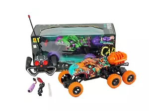 RC Off Road Car Truck 6x6 4WD SMOKING Rock Climber Remote Control Kids Toy - Picture 1 of 24