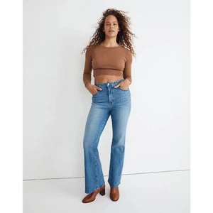 Madewell The Perfect Vintage Flare Jean In Pointview Wash - 25P - Picture 1 of 11