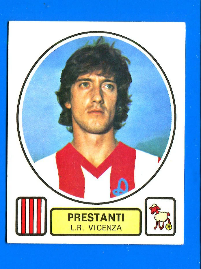CALCIATORI PANINI 1977-78 - Figurina-Sticker n. 148 - PRESTANTI - VICENZA -New - Immagine 1 di 1