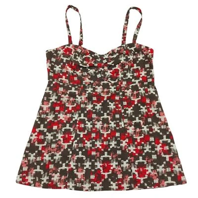 Top Patagonia para mujer 2 marrón sin mangas ligero camuflaje sendero senderismo aire libre Foto 1 de 4