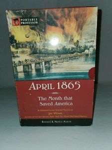 Portable Professor April 1865 The Month That Saved America 8 CD SET - Picture 1 of 2