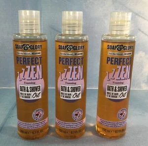 Soap & Glory Perfect Zen Bade- & Duschöl, 3er-Pack, je 6,7 Unzen (200 ml) - Bild 1 von 7