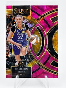 Cameron Brink 2024-25 #191 Select WNBA Rosa Cracked Ice Prizm RC - Imagen 1 de 2