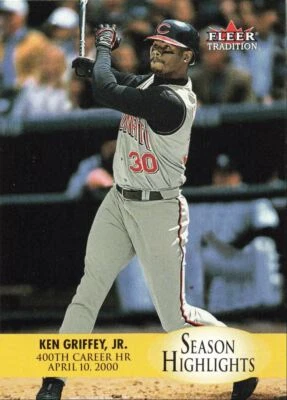 2000 Fleer Tradition Update Ken Griffey Jr. Cincinnati Reds #U1 - Image 1 of 2
