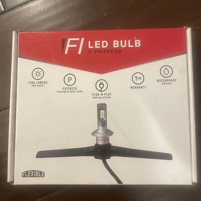 Kit de faros LED Putco F1-H16 universal resistente al agua 1500 lúmenes F1 Foto 1 de 2