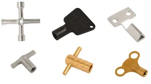 Meter Box Radiator Key Utility Service Gas Plumbers Key Packs - Picture 1 of 14