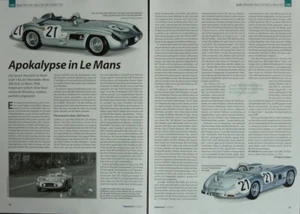 Mercedes Benz SLR 300 Le Mans in 1-43 di Spark... un rapporto modello #2111c - Foto 1 di 1