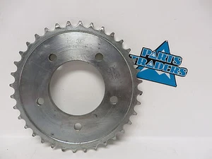 Piñón trasero de acero Portco 36T Honda Nighthawk CM450 Magna Interceptor - Imagen 1 de 1