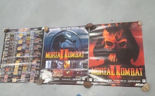 Mortal Kombat Shaolin Monks Playstation 2 Glossy Promo Ad Poster Unframed  G1937