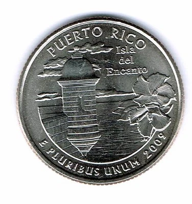 2009-D Denver 25C Puerto Rico U.S. Territories Quarter - Image 1 of 2