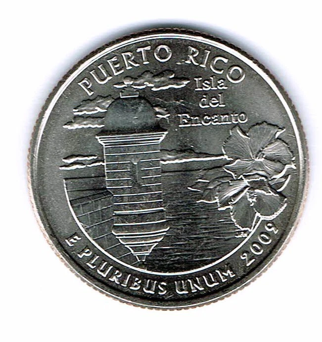 2009-D Denver 25C Puerto Rico U.S. Territories Quarter - Image 1 of 2