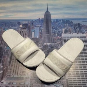 Nike Benassi JDI Tivek All Star Weekend Slide Sandal Mens Size 13 AO2787 100 New - Picture 1 of 10