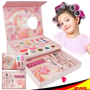 Einhorn Kinderschminke Schminkkoffer Make up Schminkset Spielzeug Safe für Kinde - Bild 1 von 20